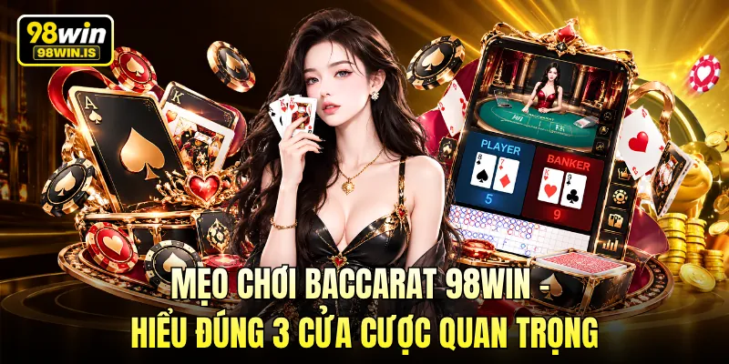 Mẹo Chơi Baccarat 98WIN - Hiểu Đúng 3 Cửa Cược Quan Trọng